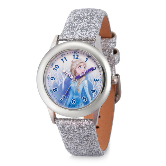 Disney Elsa Stainless Steel Time Teacher Watch For Kids – Frozen 2