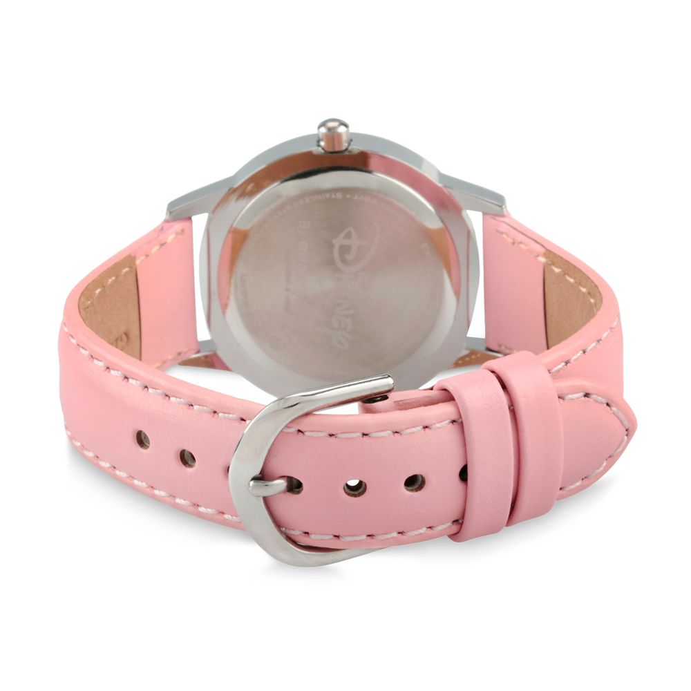Disney Minnie Mouse Stainless Steel Time Teacher Watch For Kids
