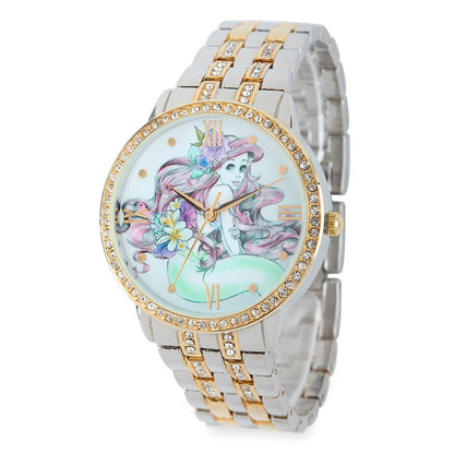 Disney Ariel Two-Tone Alloy Watch For Women – The Little Mermaid