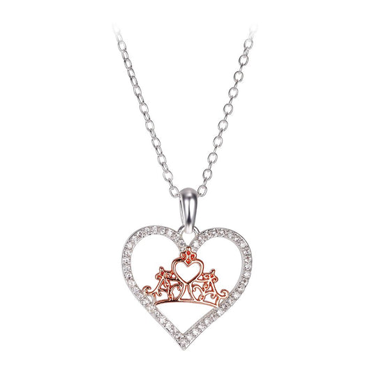  Disney Princess Crown Necklace