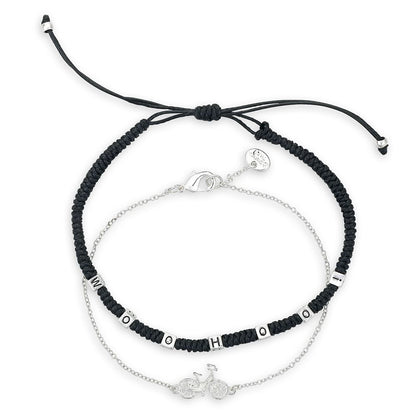 Disney Luca Bike Bracelet Set