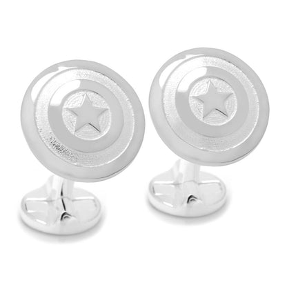 Disney Captain America Shield Cufflinks