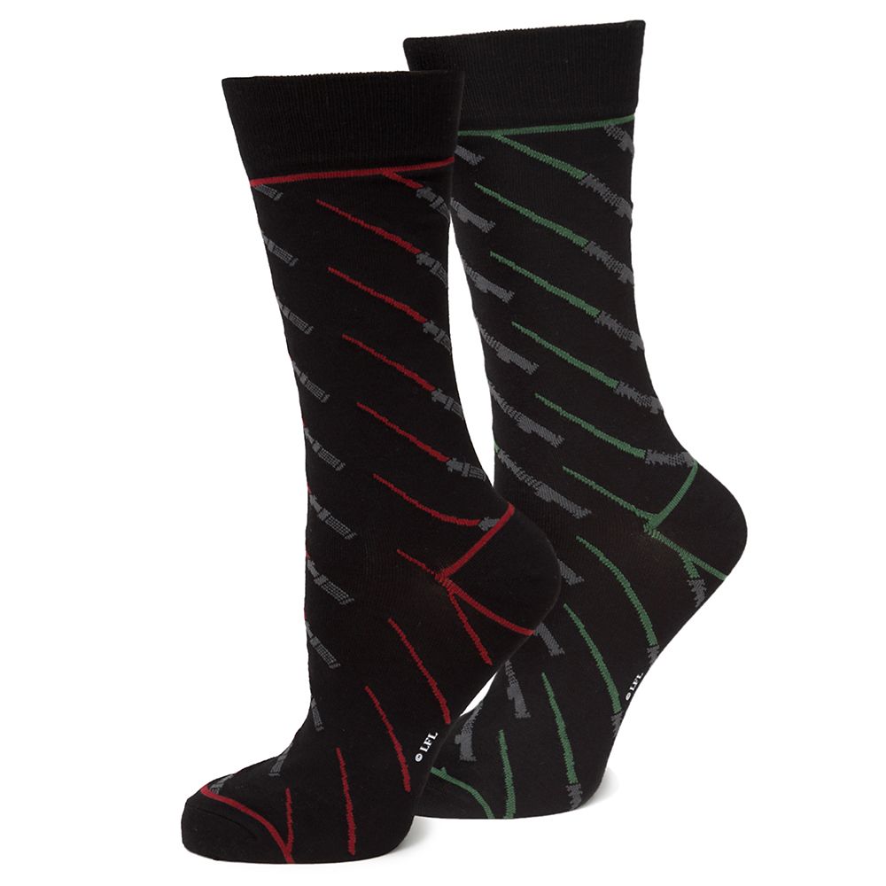 Disney Star Wars LIGHTSABER Socks For Adults