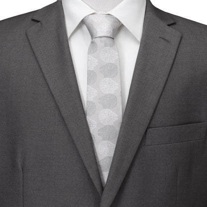 Disney Millennium Falcon Gray Silk Tie For Adults – Star Wars
