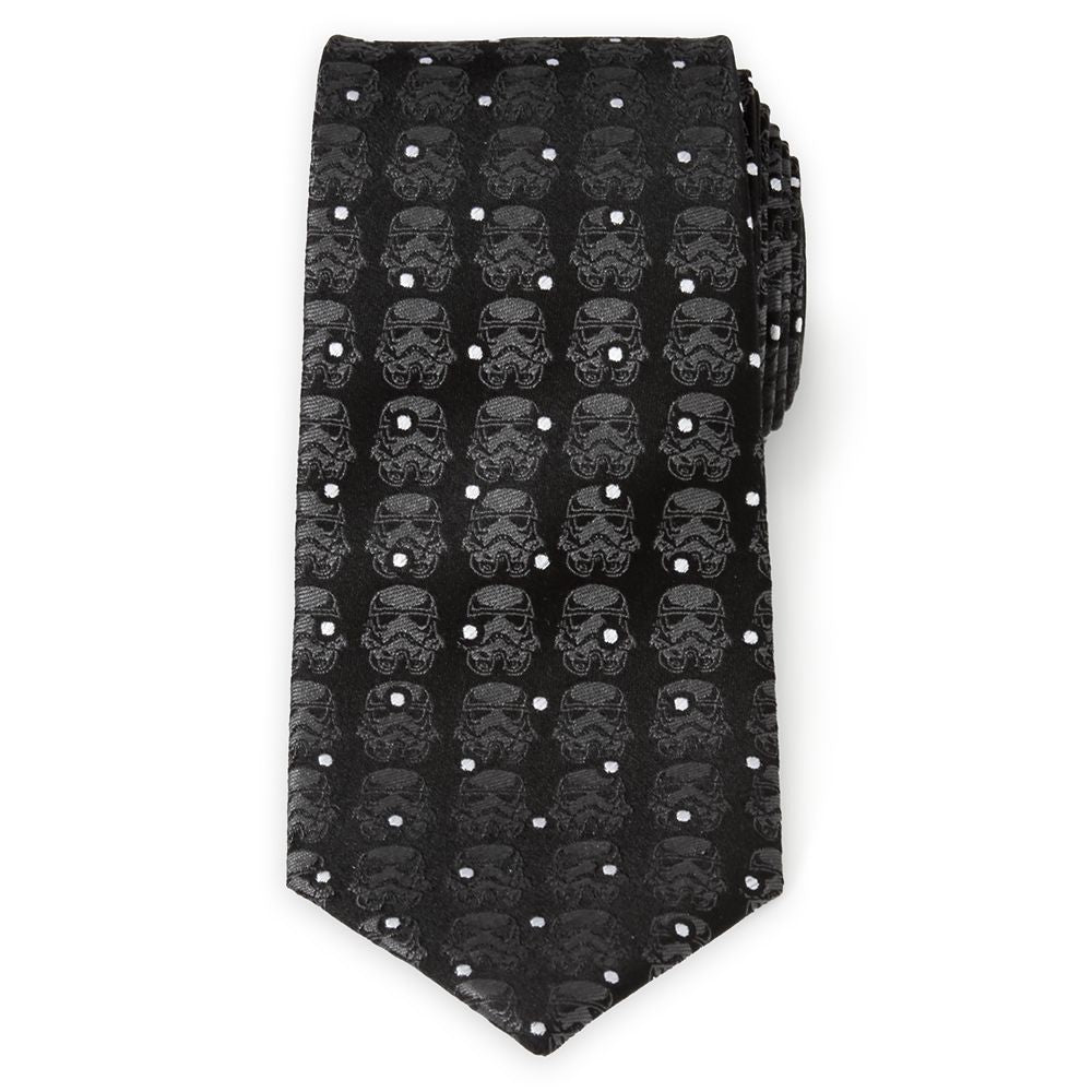 Disney Stormtrooper Black Dot Silk Tie For Adults – Star Wars
