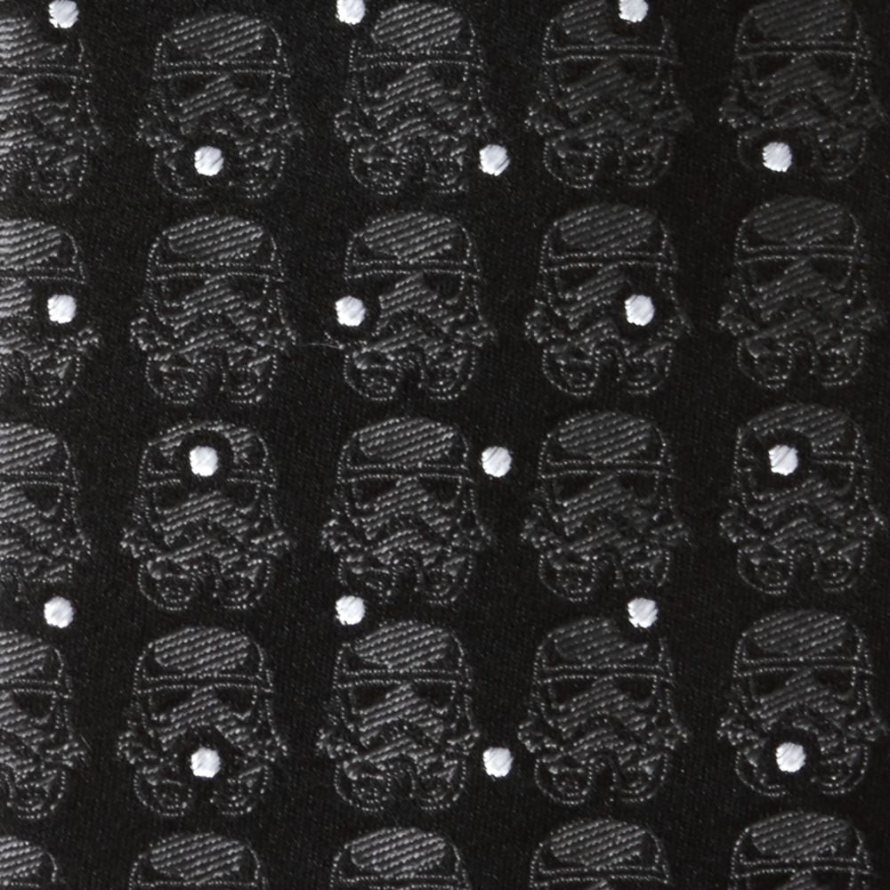 Disney Stormtrooper Black Dot Silk Tie For Adults – Star Wars
