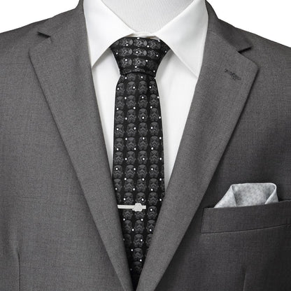 Disney Stormtrooper Black Dot Silk Tie For Adults – Star Wars