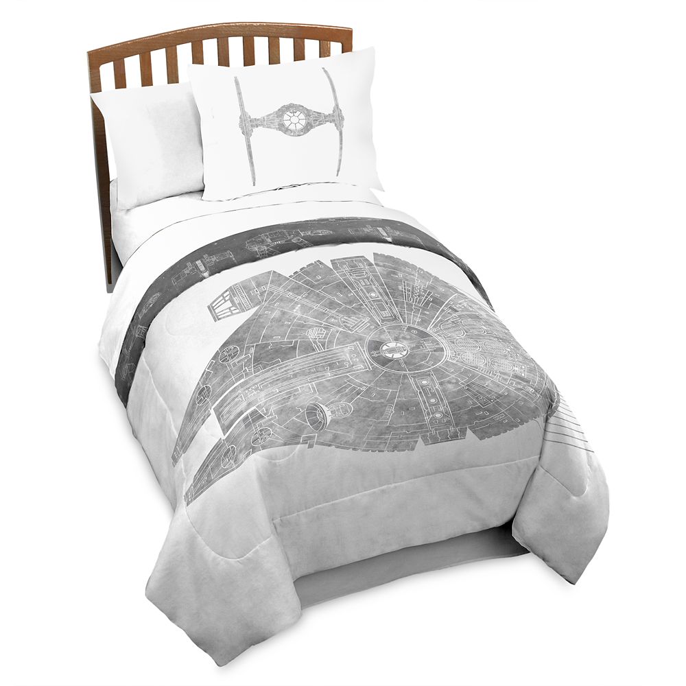 Disney Millennium Falcon Reversible Comforter – Star Wars