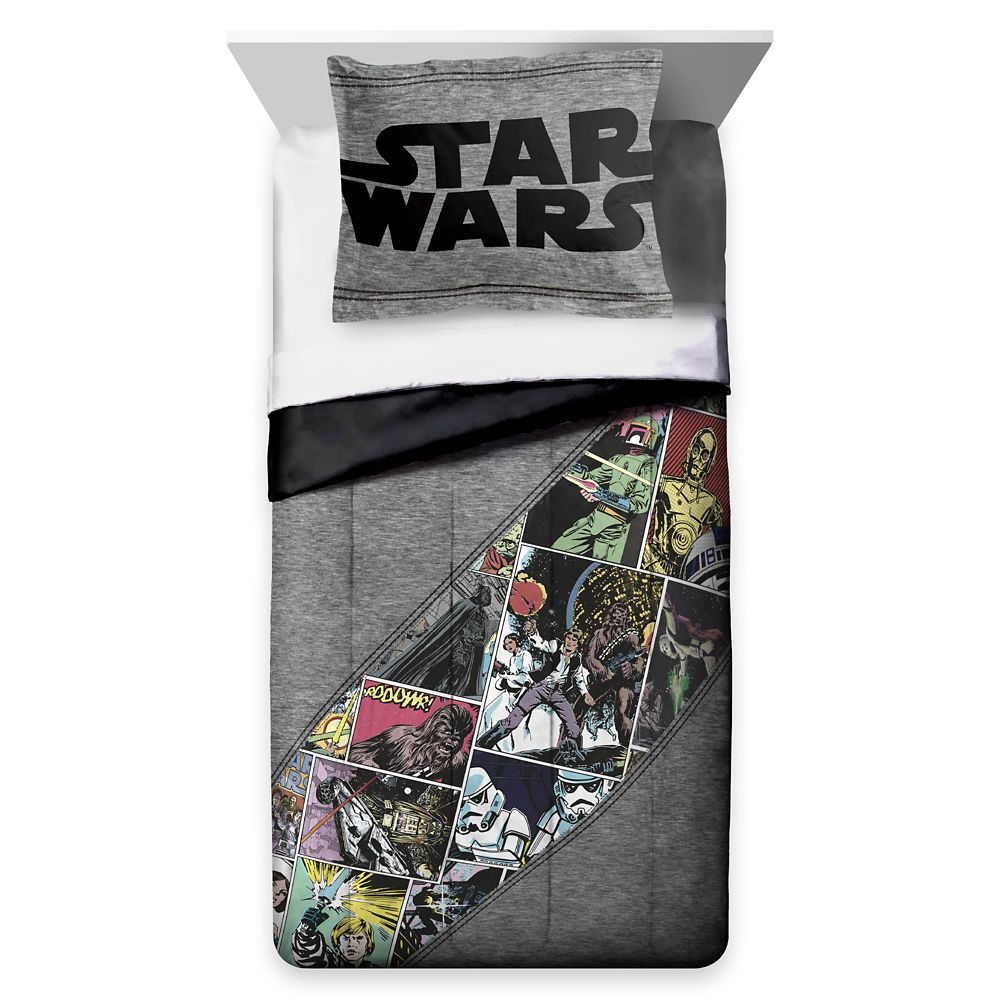Disney Star Wars Comforter And Sham Set – Twin / Full / Queen