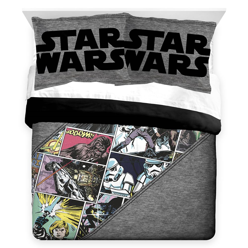 Disney Star Wars Comforter And Sham Set – Twin / Full / Queen