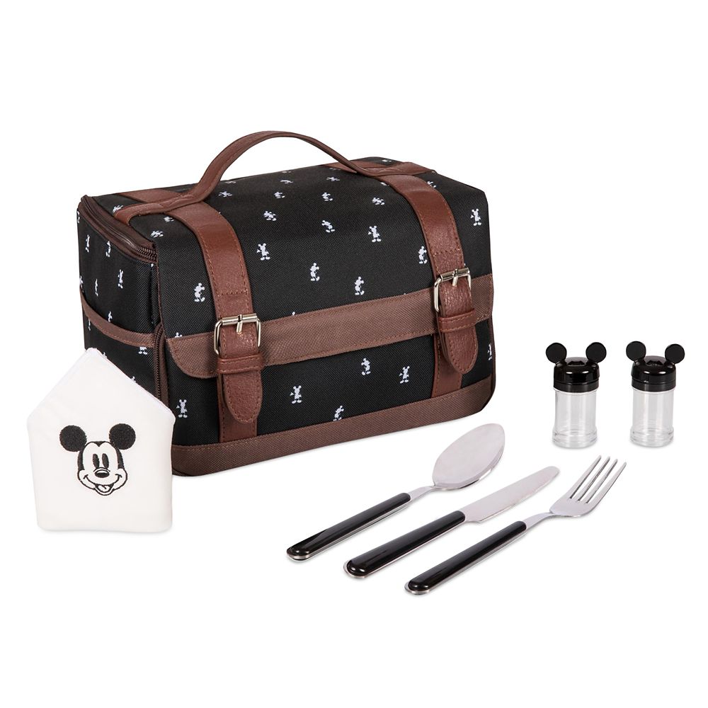 Disney Mickey Mouse Lunch Box With Utensils