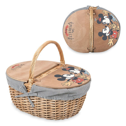 Disney Mickey And Minnie Mouse Picnic Basket