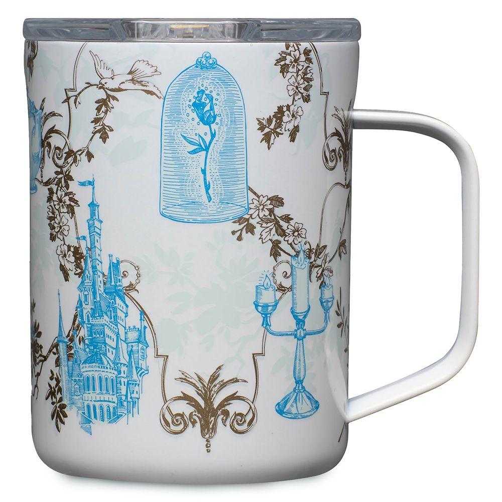 Disney Belle Stainless Steel Mug By Corkcicle – Beauty And The Beast