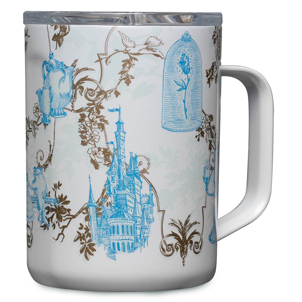 Disney Belle Stainless Steel Mug By Corkcicle – Beauty And The Beast