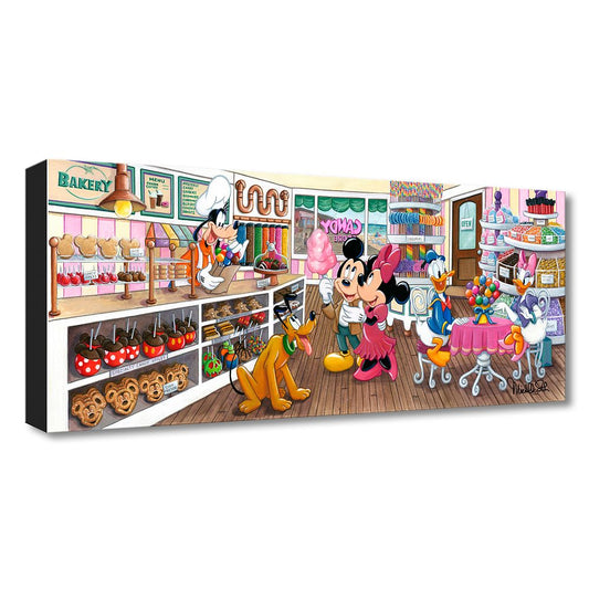 Disney Mickey Mouse And Friends ''Trip To The Candy Store'' Art By Michelle St.Laurent – Limited Edition