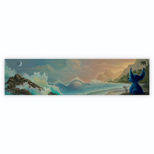 Disney Lilo & Stitch ''Aloha Sunset'' Giclée By Jared Franco – Limited Edition