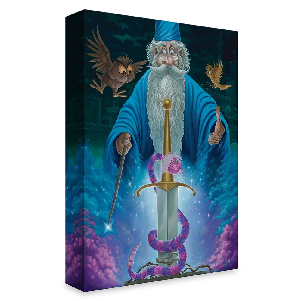 Disney The Sword In The Stone ''Merlin's Domain'' Giclée By Jared Franco – Limited Edition