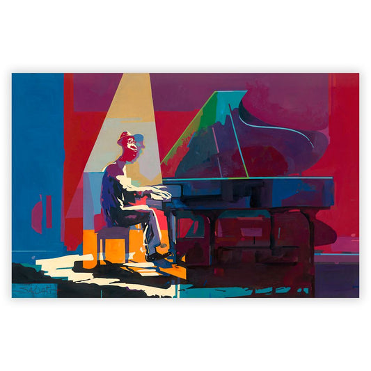 Disney Joe Gardner ''The Soul Of Music'' Giclée By Jim Salvati – Limited Edition