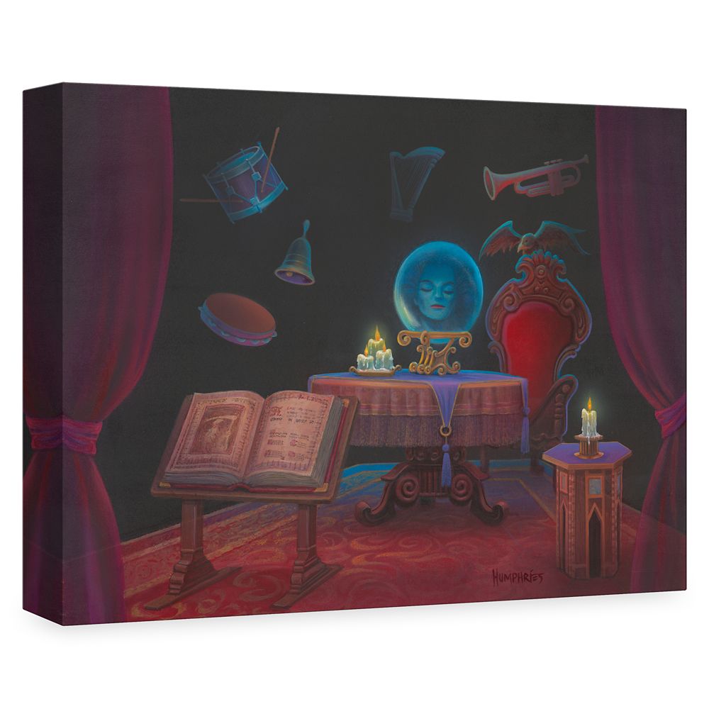 Disney The Haunted Mansion ''A Message From Beyond'' Giclée By Michael Humphries – Limited Edition