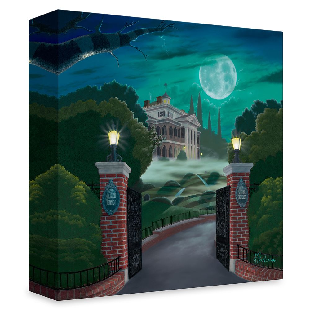 Disney ''Welcome To The Haunted Mansion'' Giclée By Michael Provenza – Limited Edition