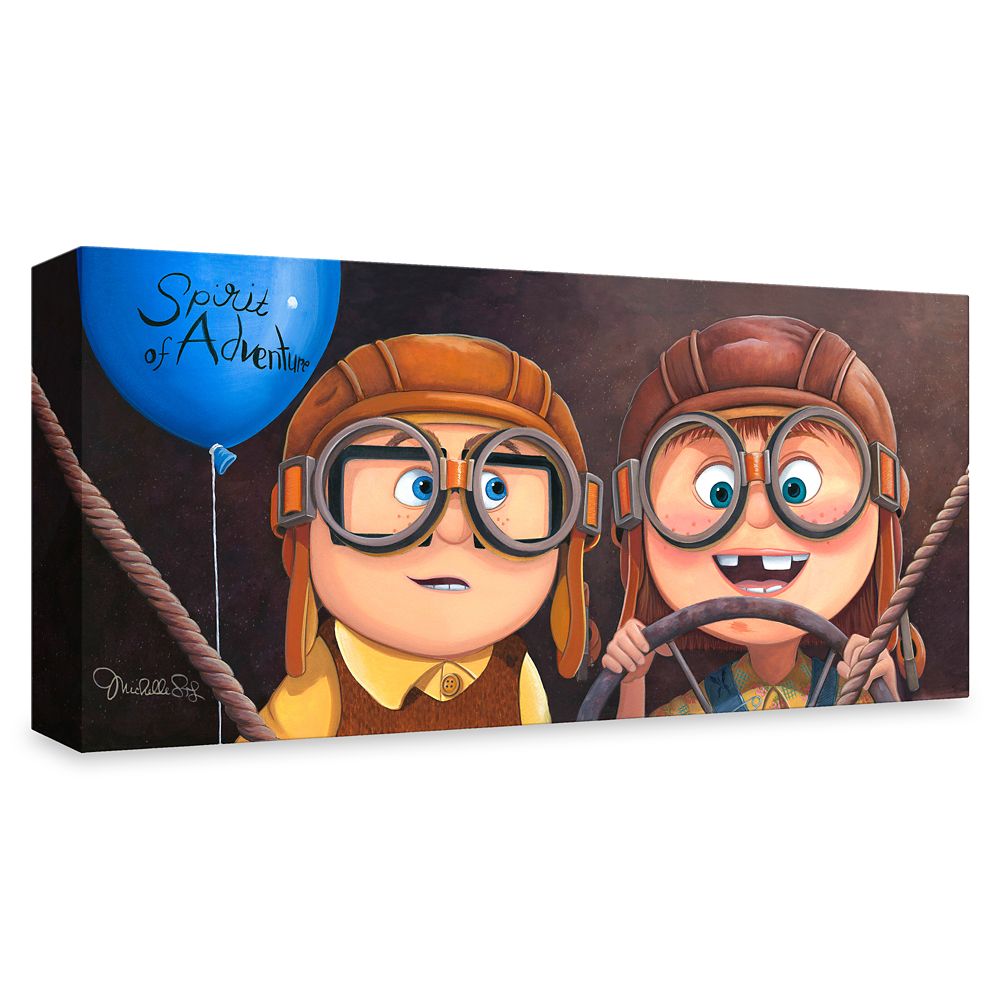 Disney Up ''Adventure Awaits'' Giclée By Michelle St.Laurent – 9'' X 20'' – Limited Edition