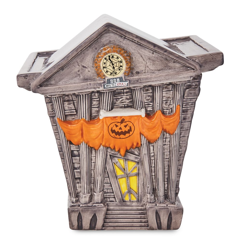 Disney Halloween Town City Hall Cookie Jar – The Nightmare Before Christmas