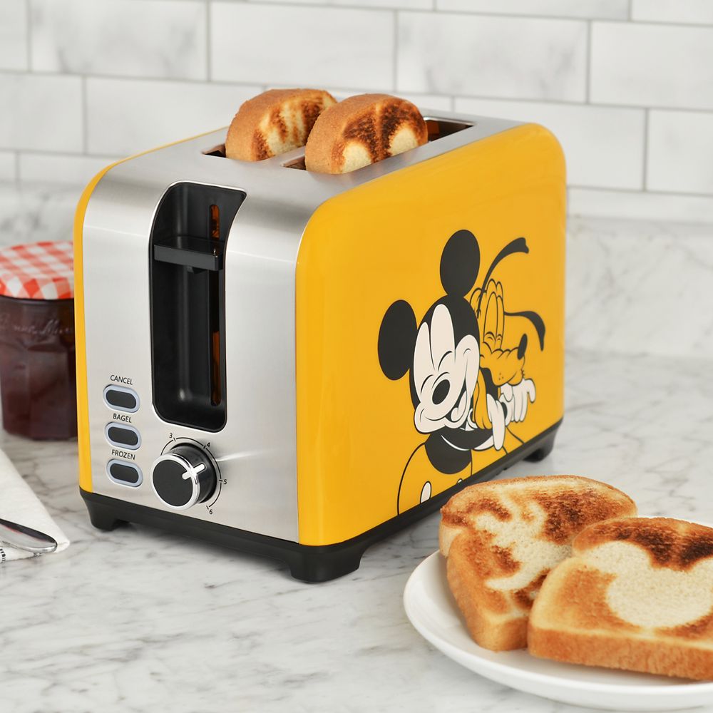 Disney Mickey Mouse And Pluto Toaster