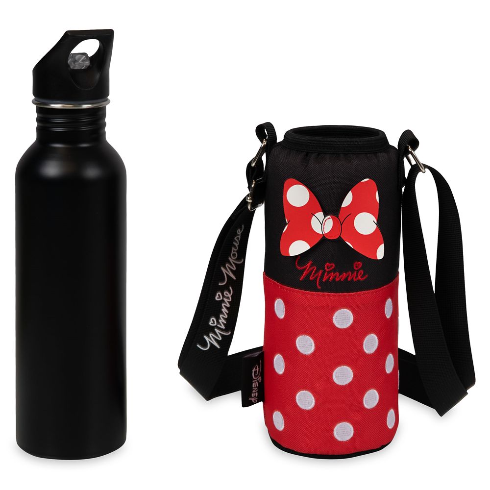 Disney Minnie Mouse Stainless Steel Water Bottle And Cooler Tote