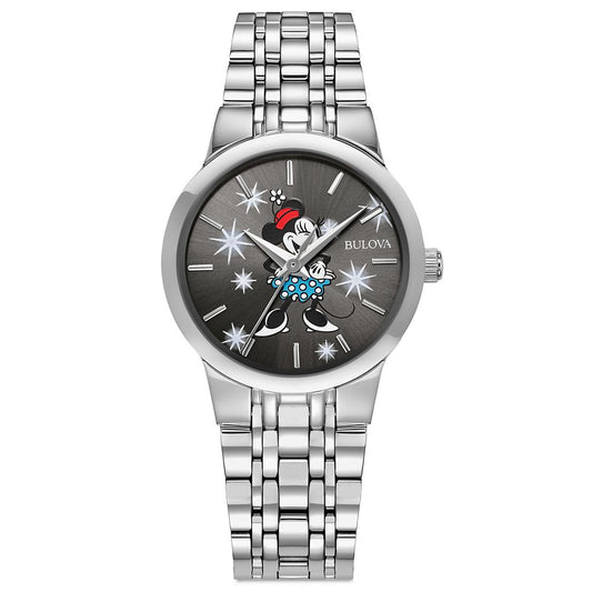 Disney Minnie Mouse Watch By Bulova