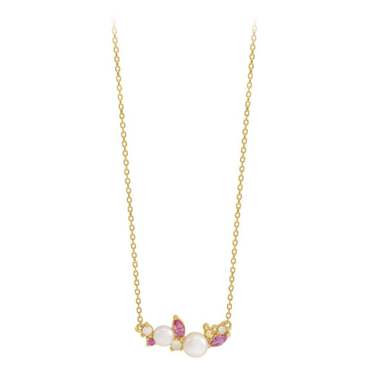  Disney's Fairy Tale Weddings Opal Cluster Necklace