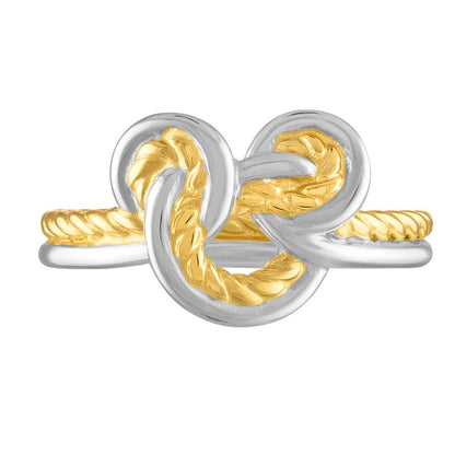 Disney Mickey Mouse Icon Rope Ring By Rebecca Hook