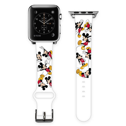 Disney Mickey Mouse Allover Print Smart Watch Band