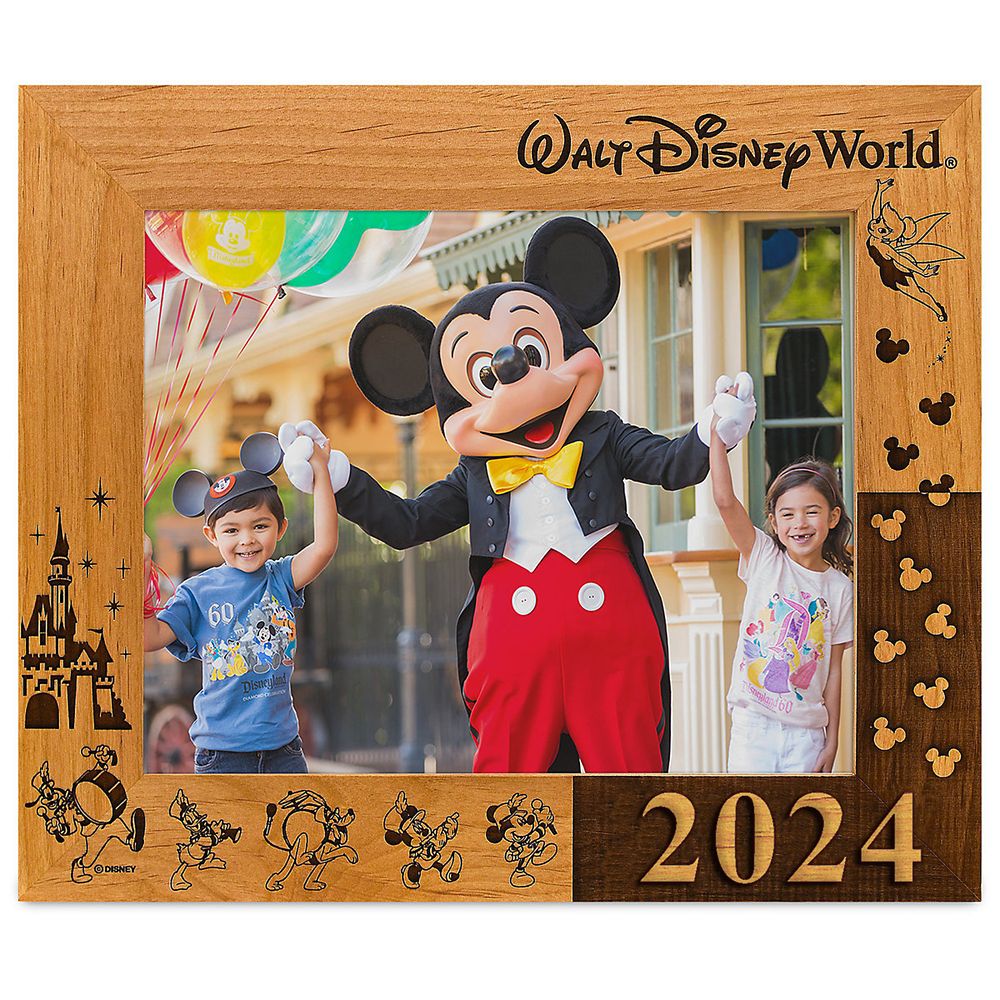  Walt Disney World 2024 Photo Frame By Arribas – 8'' X 10'' – Personalized