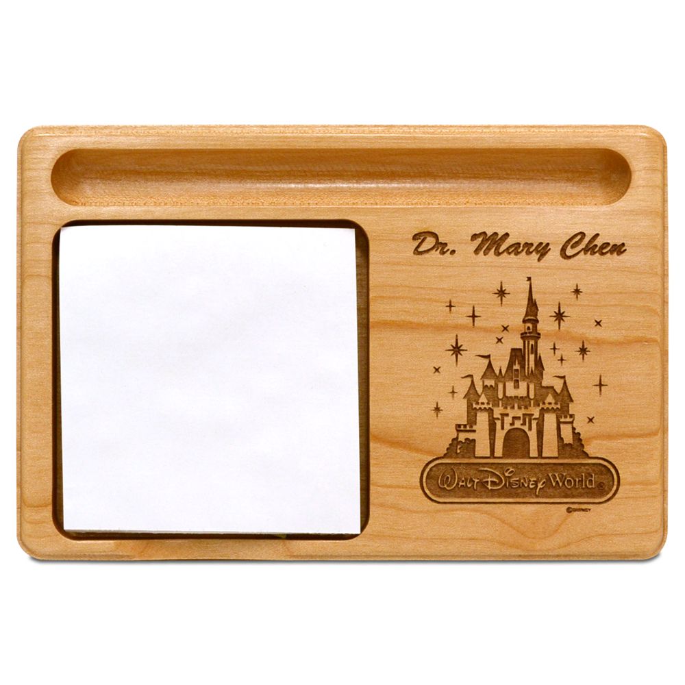  Walt Disney World Cinderella Castle Memo Holder By Arribas – Personalizable