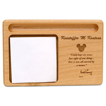 Disney Mickey Mouse Memo Holder By Arribas – Personalizable