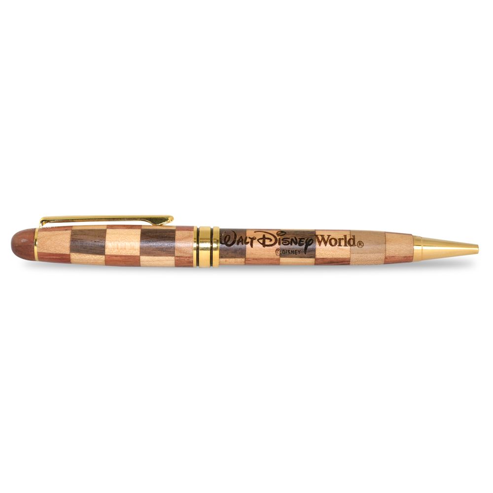  Walt Disney World Pen By Arribas – Checkered – Personalizable