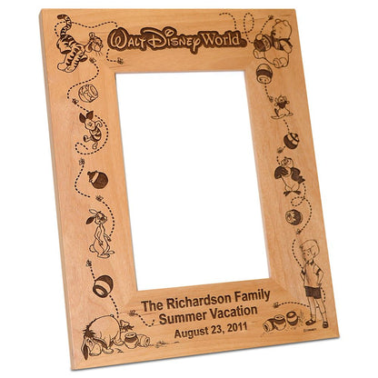  Walt Disney World Winnie The Pooh Photo Frame By Arribas – Personalizable
