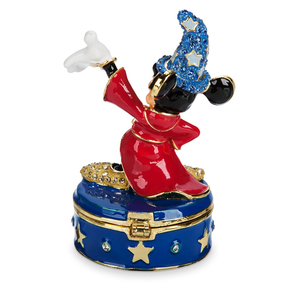 Disney Sorcerer Mickey Mouse Trinket Box By Arribas Brothers