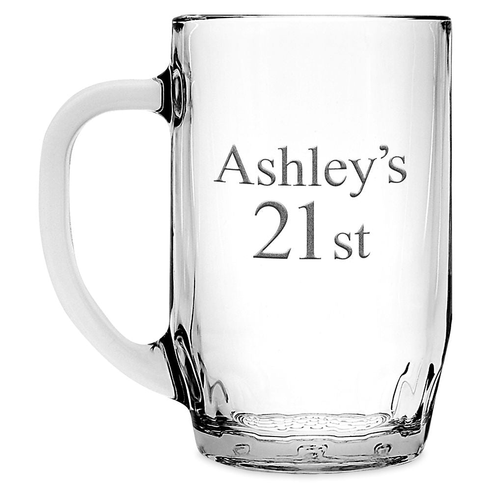  Dumbo Glass Mug By Arribas – Walt Disney World – Personalized