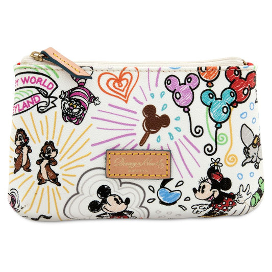  Disney Sketch Cosmetic Case By Dooney & Bourke