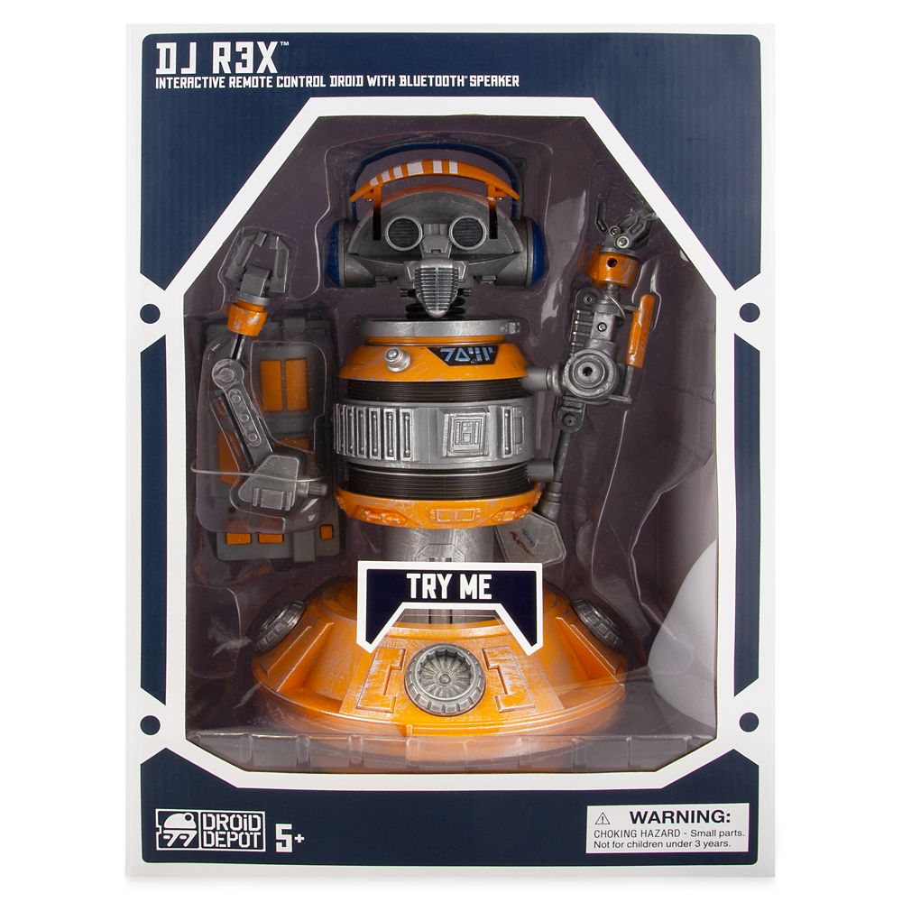 Disney DJ R3X Interactive Remote Control Droid With Bluetooth Speaker – Star Wars: Galaxy's Edge