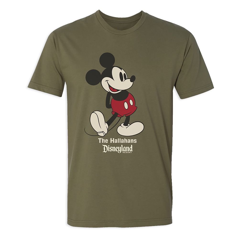  Adults' Disneyland Standing Mickey Mouse T-Shirt – Customized