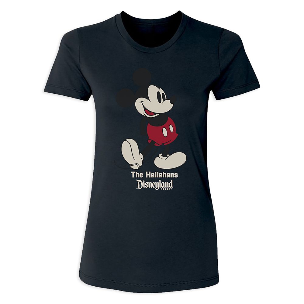  Women's Disneyland Standing Mickey Mouse T-Shirt – Customized