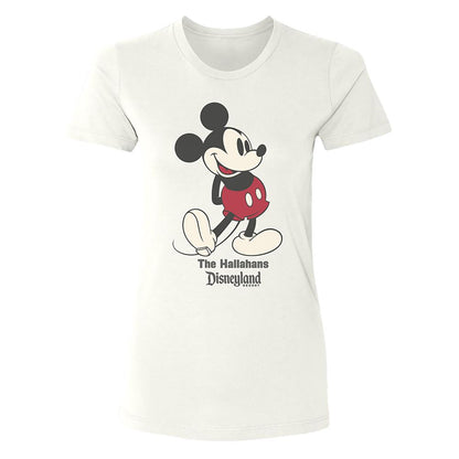  Women's Disneyland Standing Mickey Mouse T-Shirt – Customized