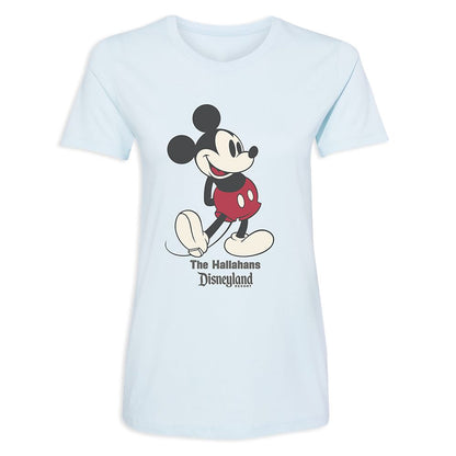  Women's Disneyland Standing Mickey Mouse T-Shirt – Customized