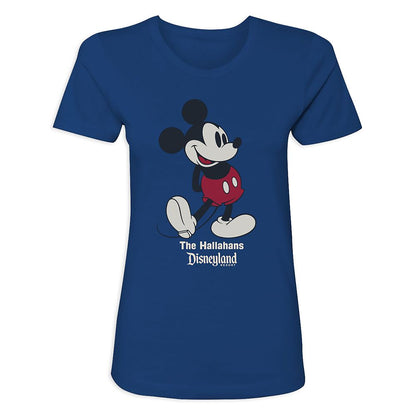 Women's Disneyland Standing Mickey Mouse T-Shirt – Customized