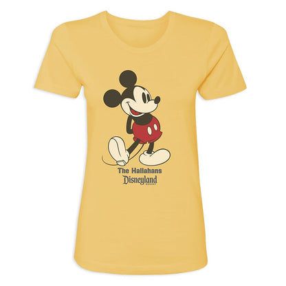  Women's Disneyland Standing Mickey Mouse T-Shirt – Customized