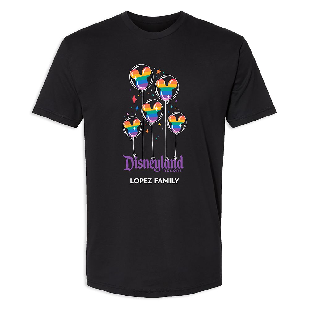  Adults' Disneyland Mickey Mouse Balloon T-Shirt – Customized