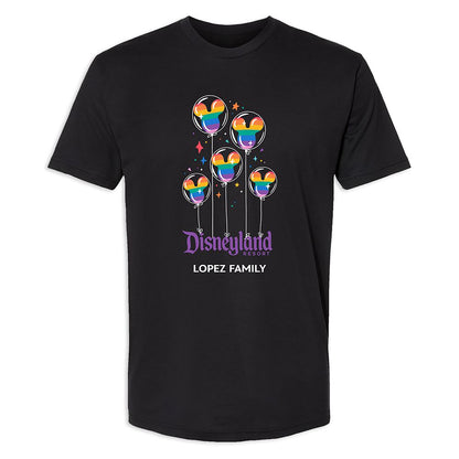  Adults' Disneyland Mickey Mouse Balloon T-Shirt – Customized