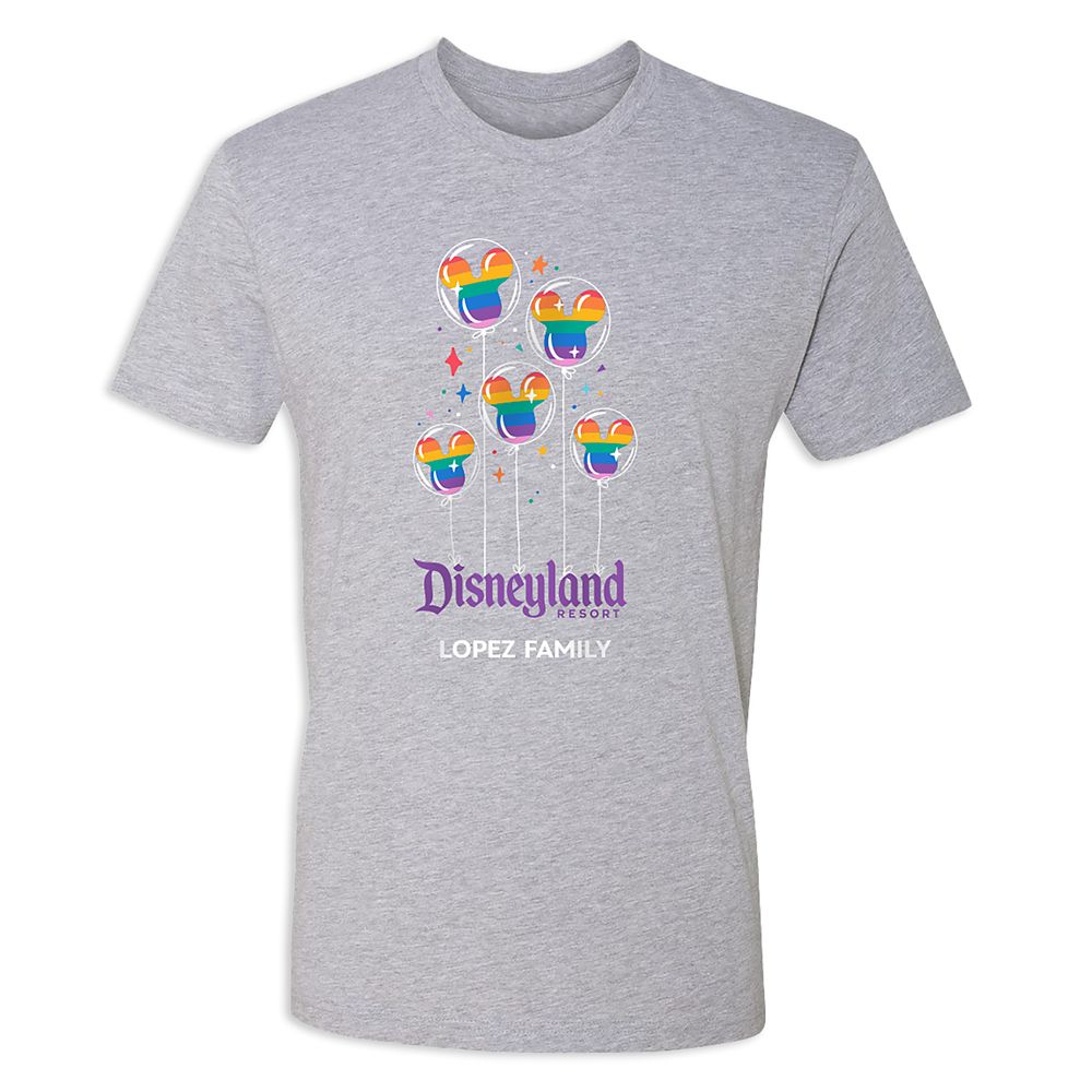  Adults' Disneyland Mickey Mouse Balloon T-Shirt – Customized